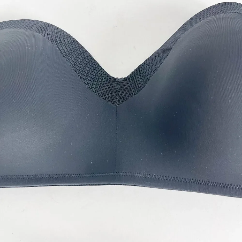Lively NWOT The No-Wire Strapless Bra Black Size 32DD - Picture 11 of 12